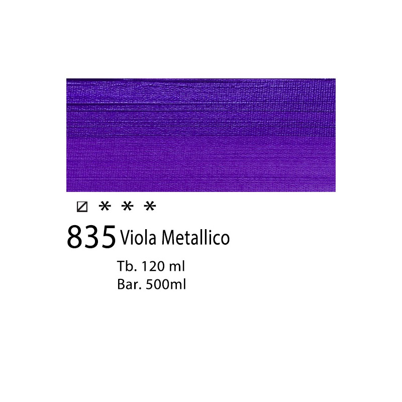 835 - Talens Amsterdam Acrylic Viola Metallico