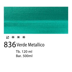 836 - Talens Amsterdam Acrylic Verde Metallico