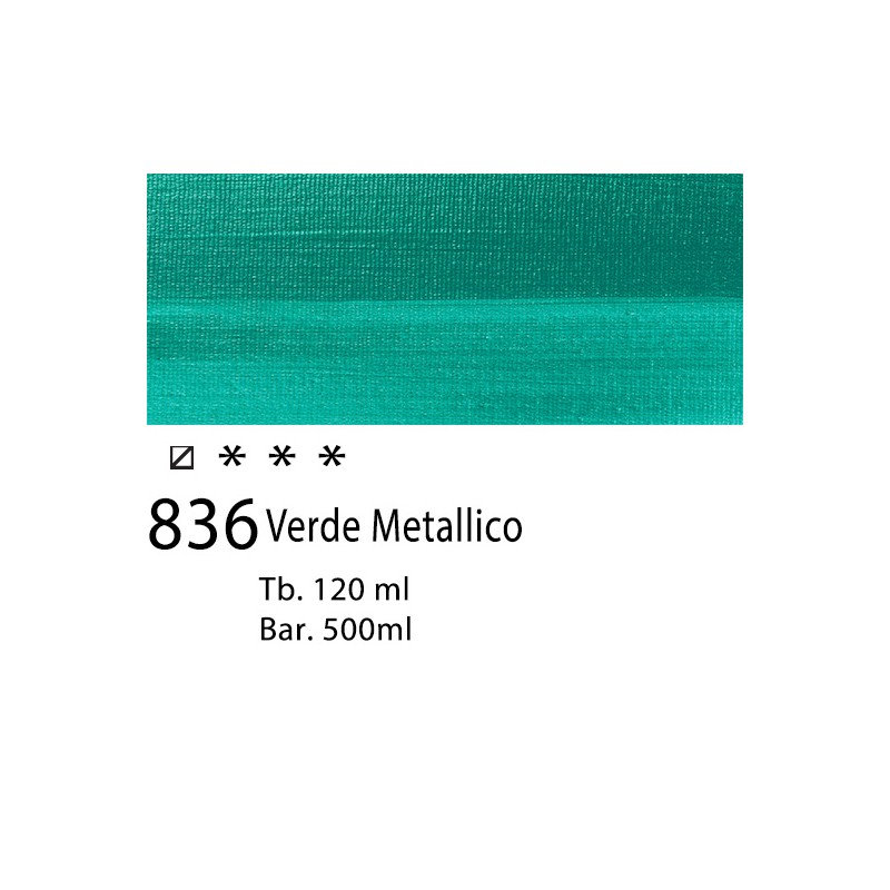836 - Talens Amsterdam Acrylic Verde Metallico