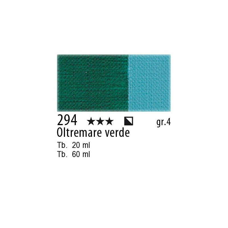 294 - Maimeri Olio Artisti Oltremare verde