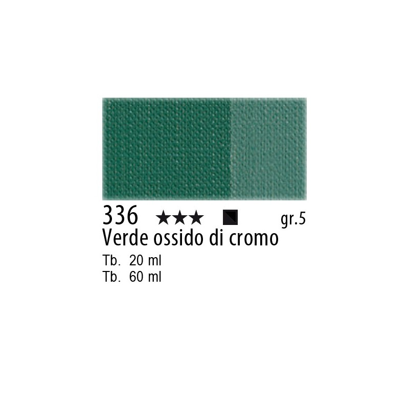 336 - Maimeri Olio Artisti Verde ossido di cromo