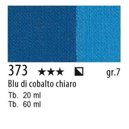 373 - Maimeri Olio Artisti Blu cobalto chiaro
