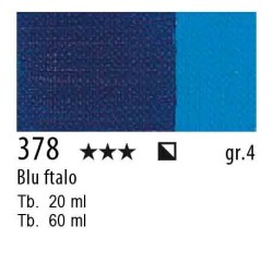 378 - Maimeri Olio Artisti Blu ftalo
