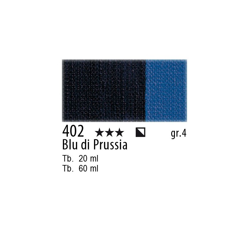 402 - Maimeri Olio Artisti Blu di Prussia