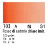 103 - Winsor & Newton Cotman Rosso di cadmio chiaro imit.