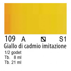109 - Winsor & Newton Cotman Giallo di cadmio imit.