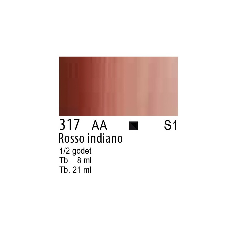317 - W&N Cotman Rosso indiano