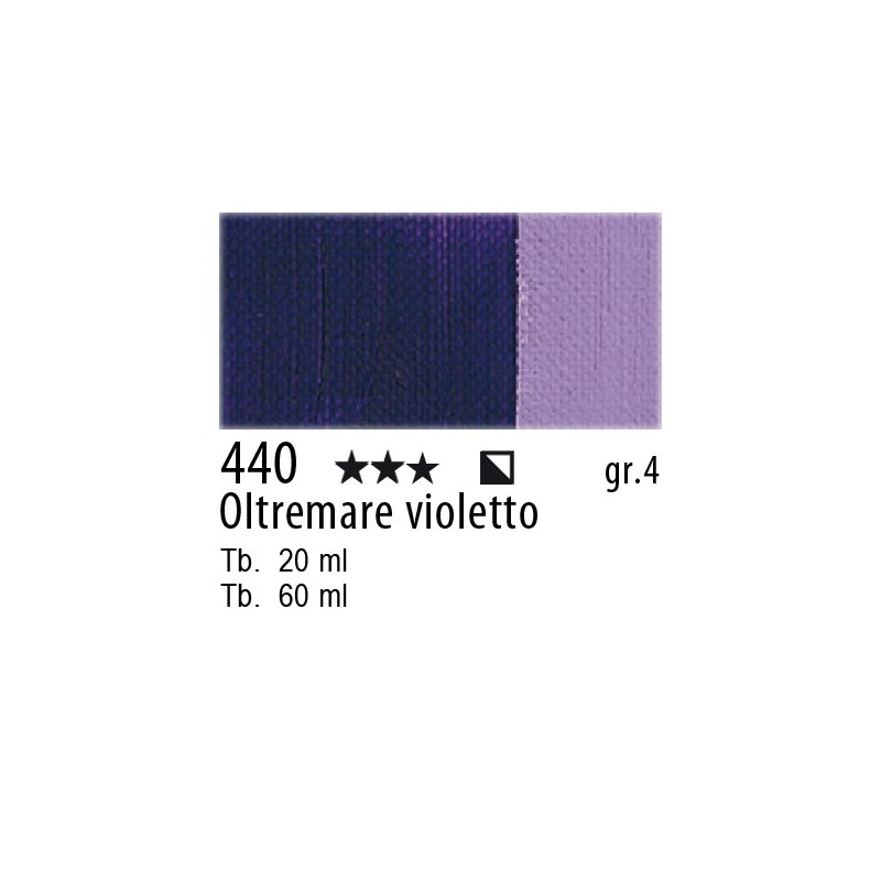 440 - Maimeri Olio Artisti Oltremare violetto