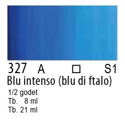327 - Winsor & Newton Cotman Blu intenso (blu ftalo)