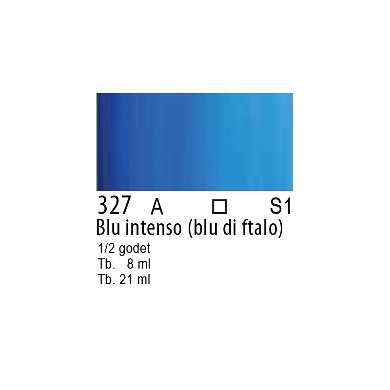 327 - Winsor & Newton Cotman Blu intenso (blu ftalo)