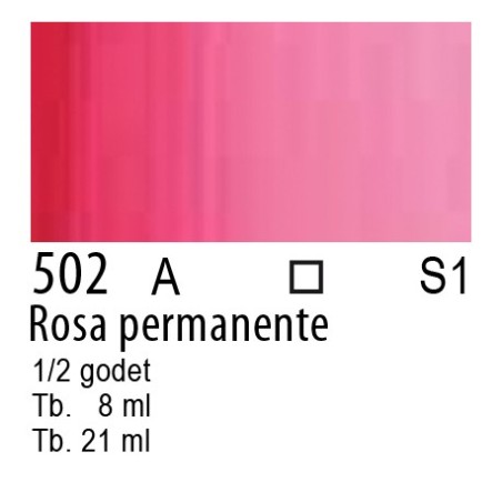 502 - W&N Cotman Rosa permanente