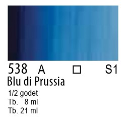 538 - W&N Cotman Blu di Prussia