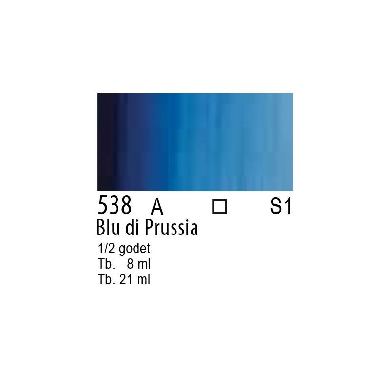 538 - Winsor & Newton Cotman Blu di Prussia