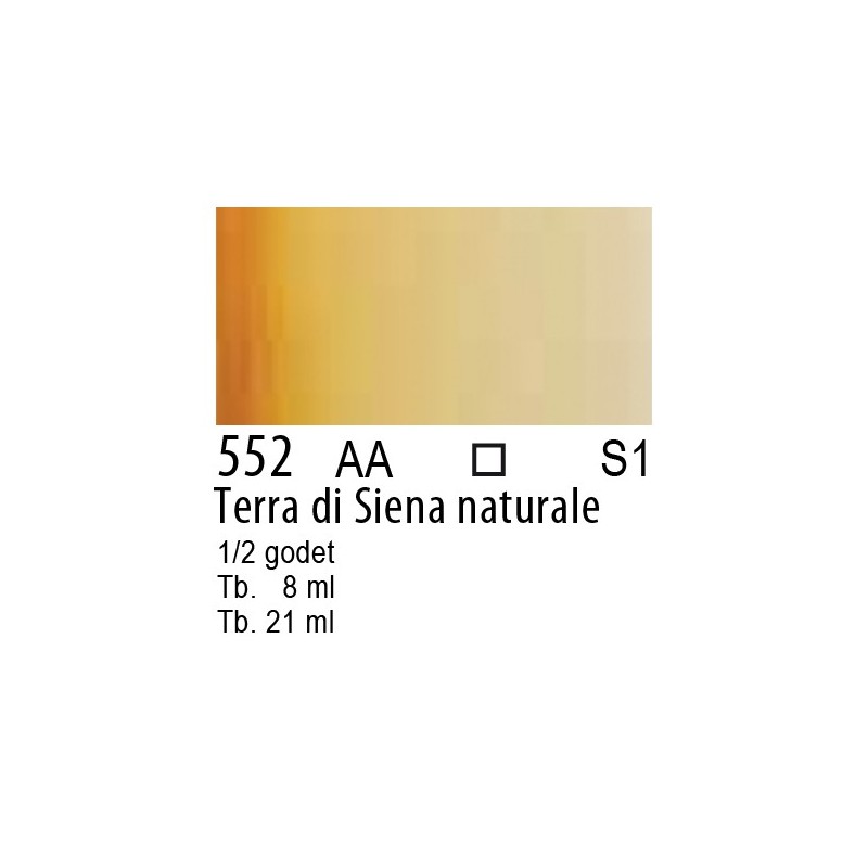 552 - Winsor & Newton Cotman Terra di Siena naturale