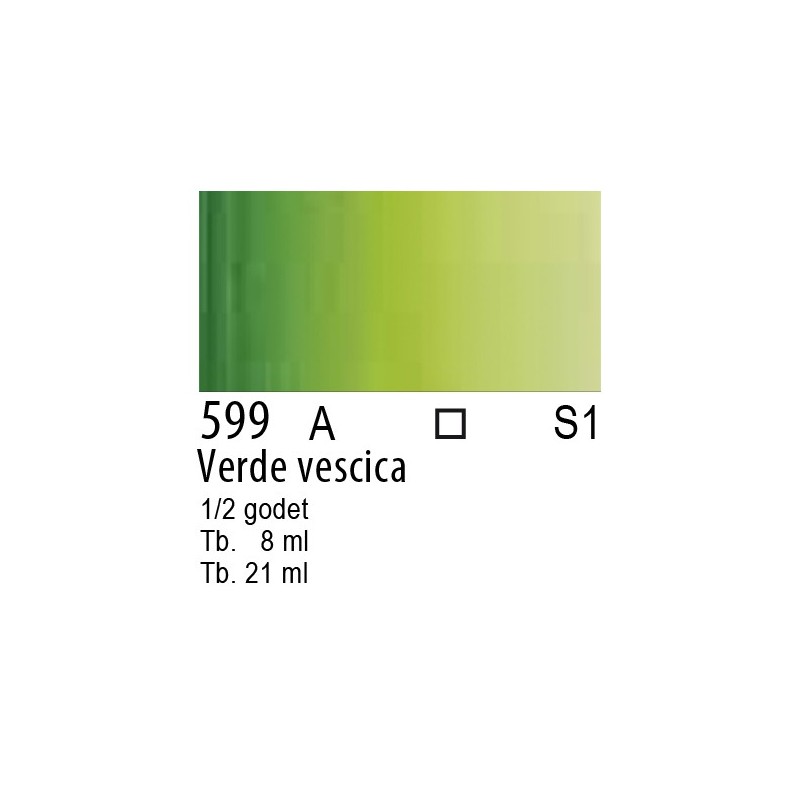 599 - W&N Cotman Verde vescica