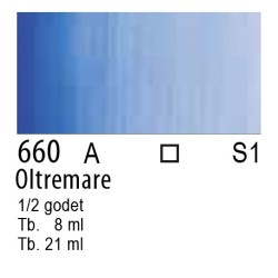 660 - Winsor & Newton Cotman Oltremare