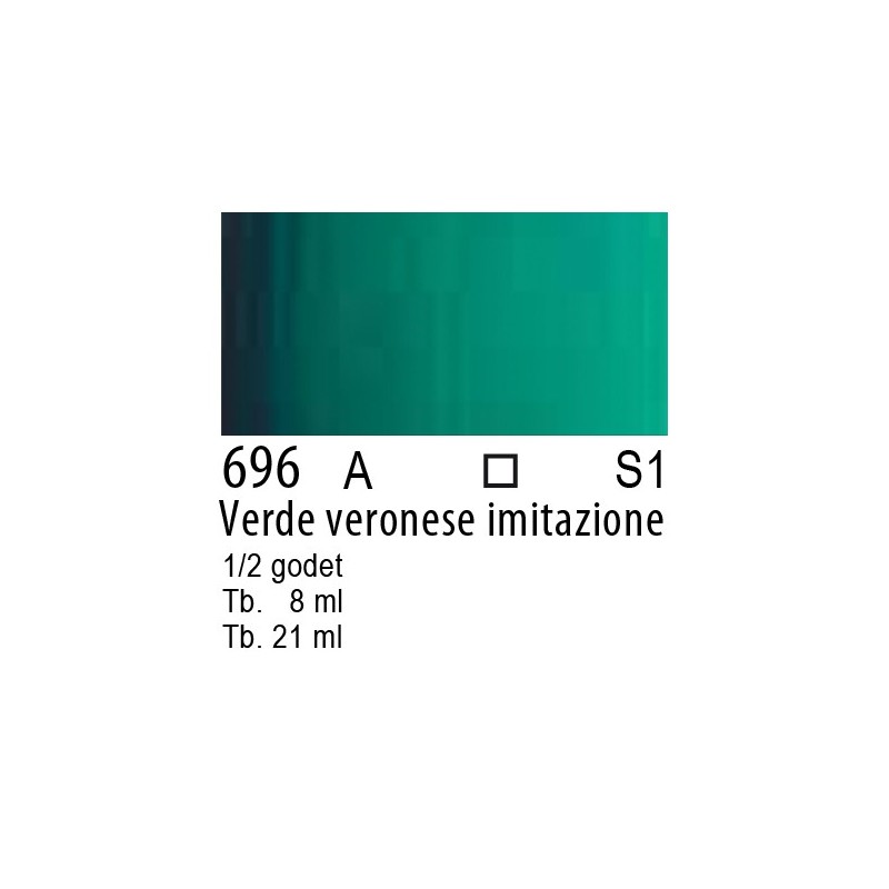 696 - Winsor & Newton Cotman Verde Veronese imit.