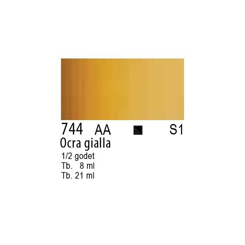 744 - Winsor & Newton Cotman Ocra gialla
