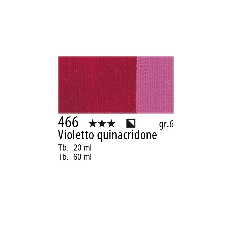 466 - Maimeri Olio Artisti Violetto quinacridone
