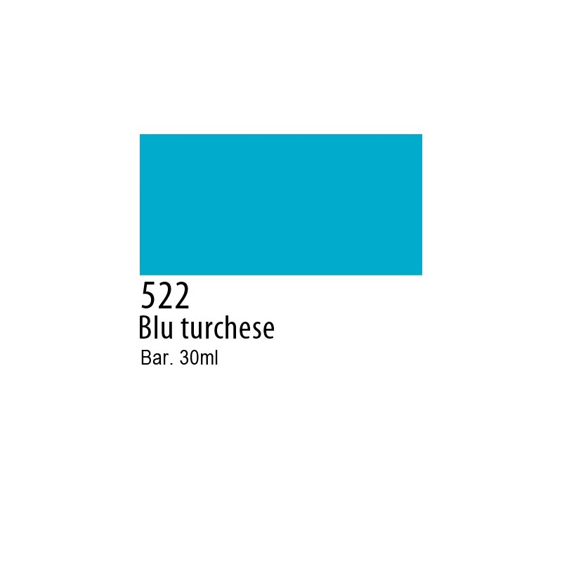 522 - Talens Ecoline blu turchese