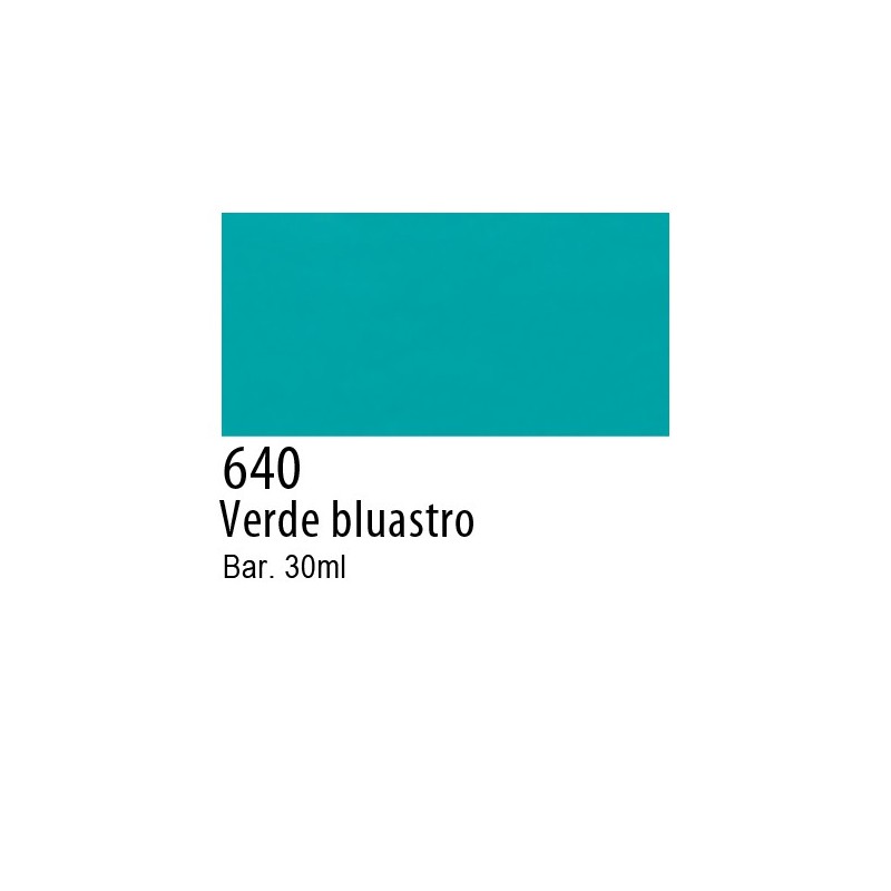 640 - Talens Ecoline verde bluastro