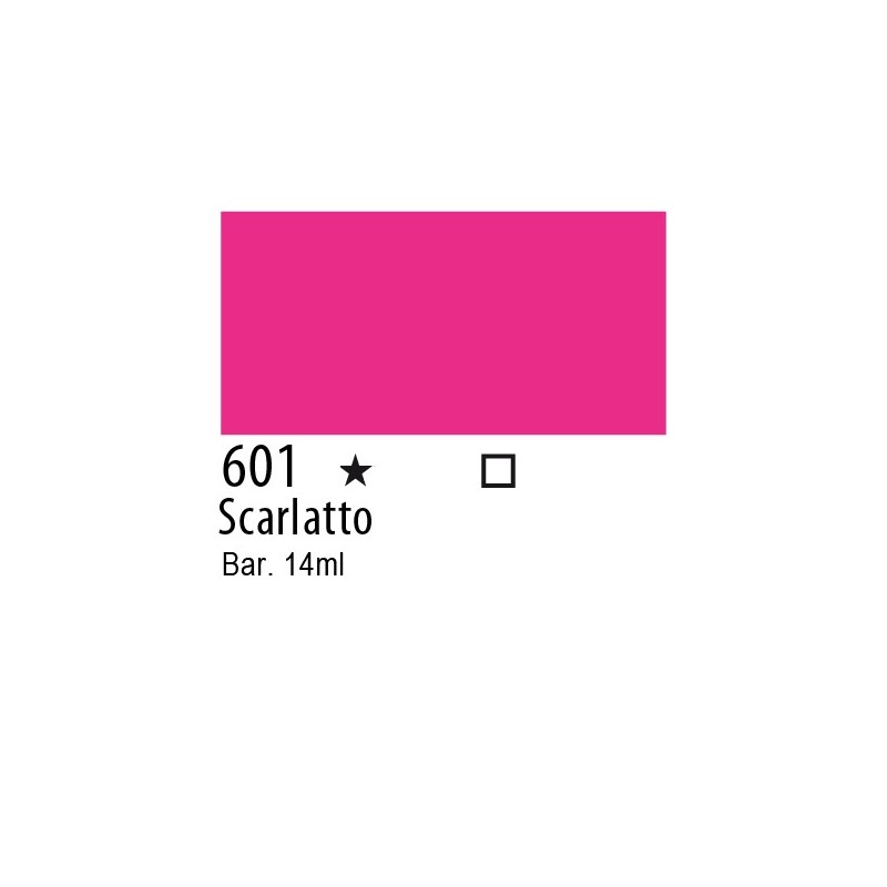 601 - Inchiostro colorato W&N Scarlatto