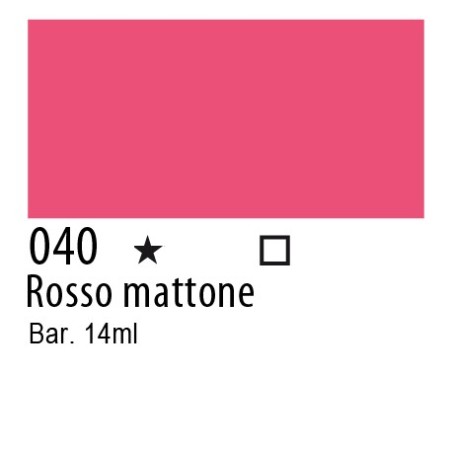 040 - Inchiostro colorato W&N Rosso mattone