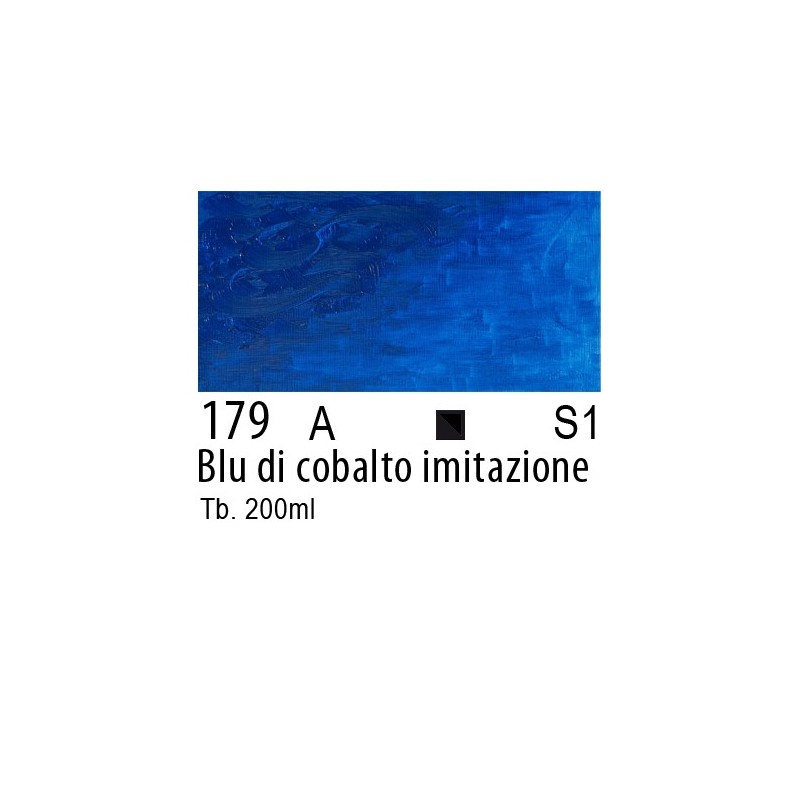 179 - W&N Winton Blu di cobalto imitazione