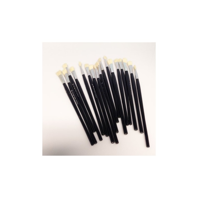 Set 4 pennelli da impasto misura media