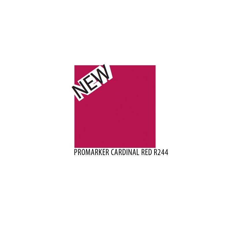Promarker cardinal red r244