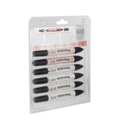 Set 6 promarker Winsor & newton tinte carne n°1