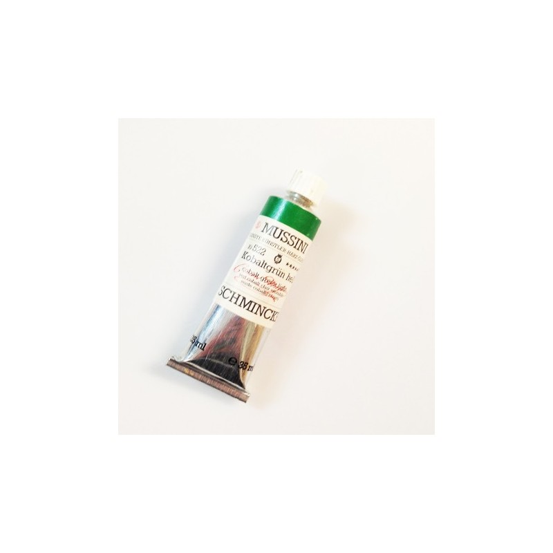 522 - Schmincke Olio Mussini verde cobalto chiaro