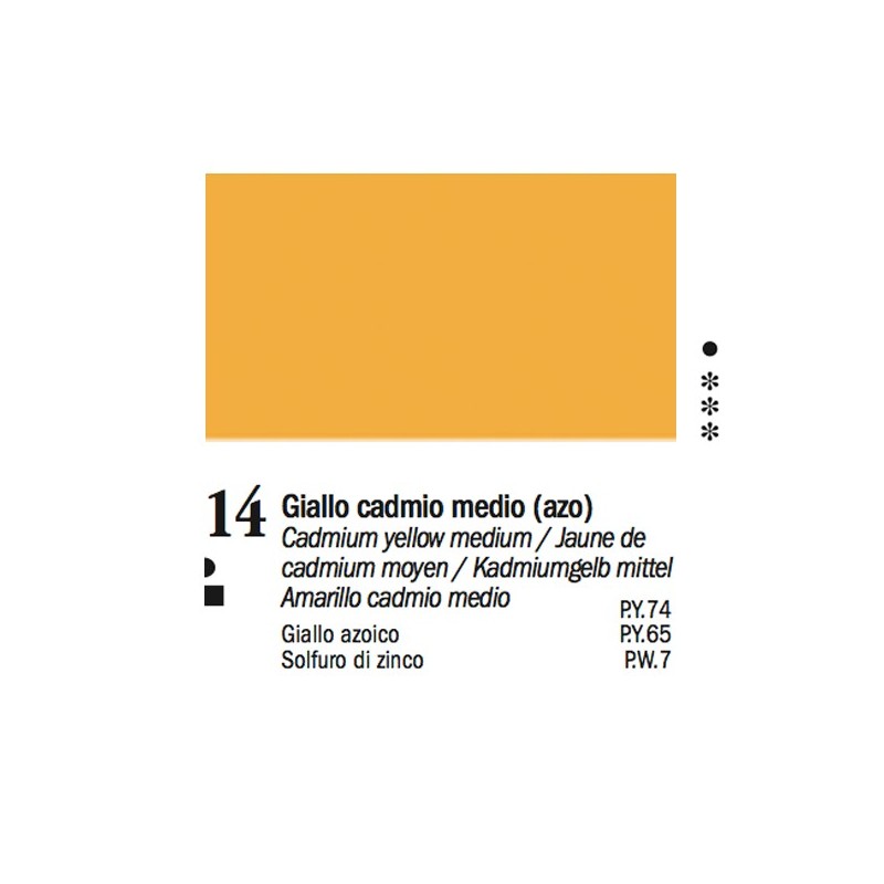14 - Ferrario Olio Van Dyck Giallo cadmio medio