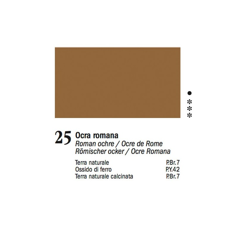 25 - Ferrario Olio Van Dyck Ocra romana