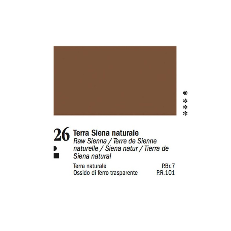 26 - Ferrario Olio Van Dyck Terra di Siena naturale