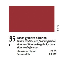 35 - Ferrario Olio Van Dyck Lacca garanza alizarina