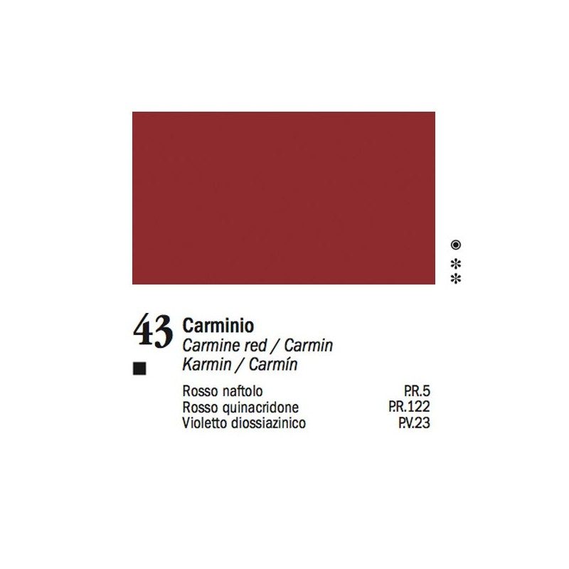 43 - Ferrario Olio Van Dyck Carminio