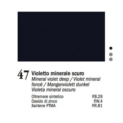 47 - Ferrario Olio Van Dyck Violetto minerale scuro