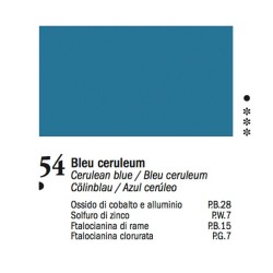 54 -Ferrario Olio Van Dyck Blu ceruleo
