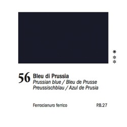 56 -Ferrario Olio Van Dyck Blu di Prussia