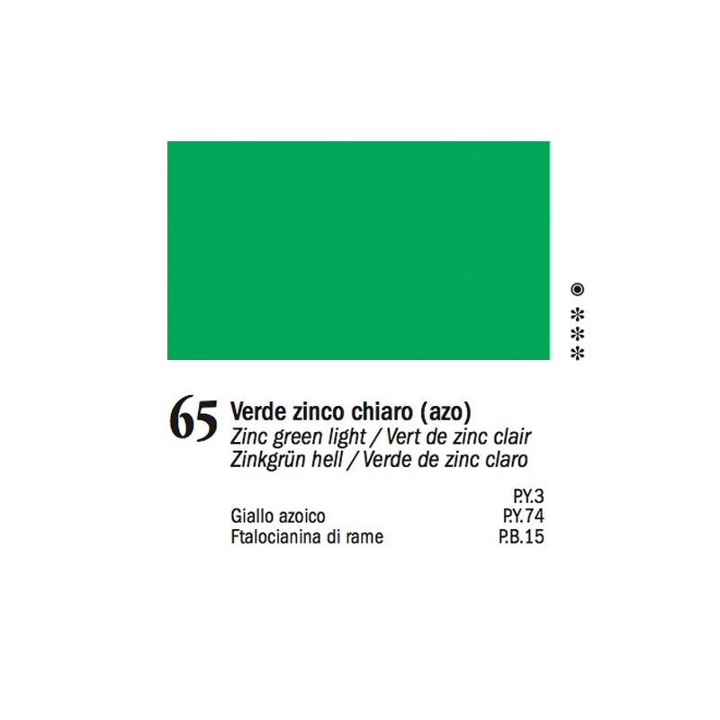 65 -Ferrario Olio Van Dyck Verde zinco chiaro