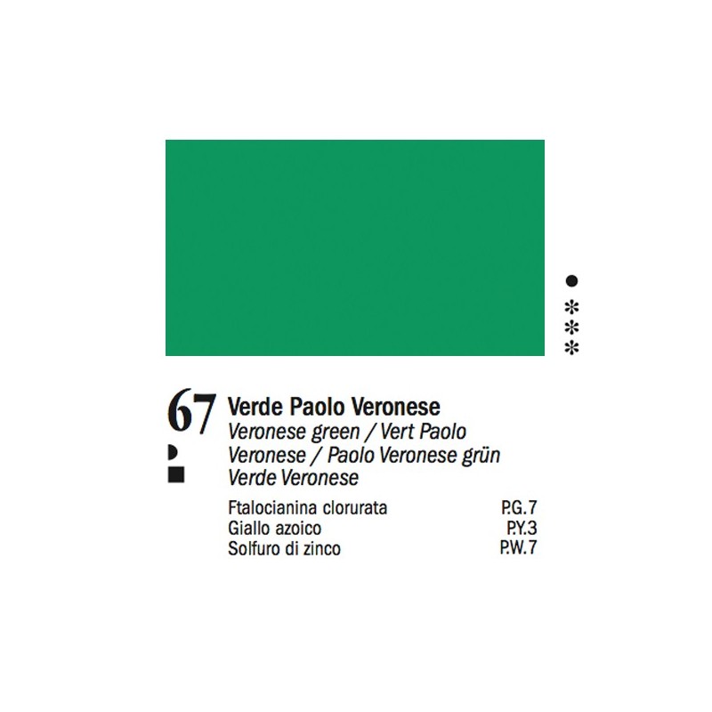 67 - Ferrario Olio Van Dyck Verde Paolo Veronese