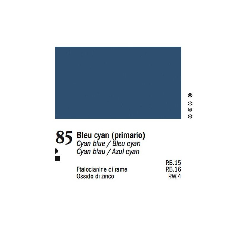 85 - Ferrario Olio Van Dyck Blu primario cyan
