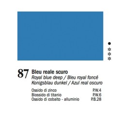 87 - Ferrario Olio Van Dyck Blu reale scuro