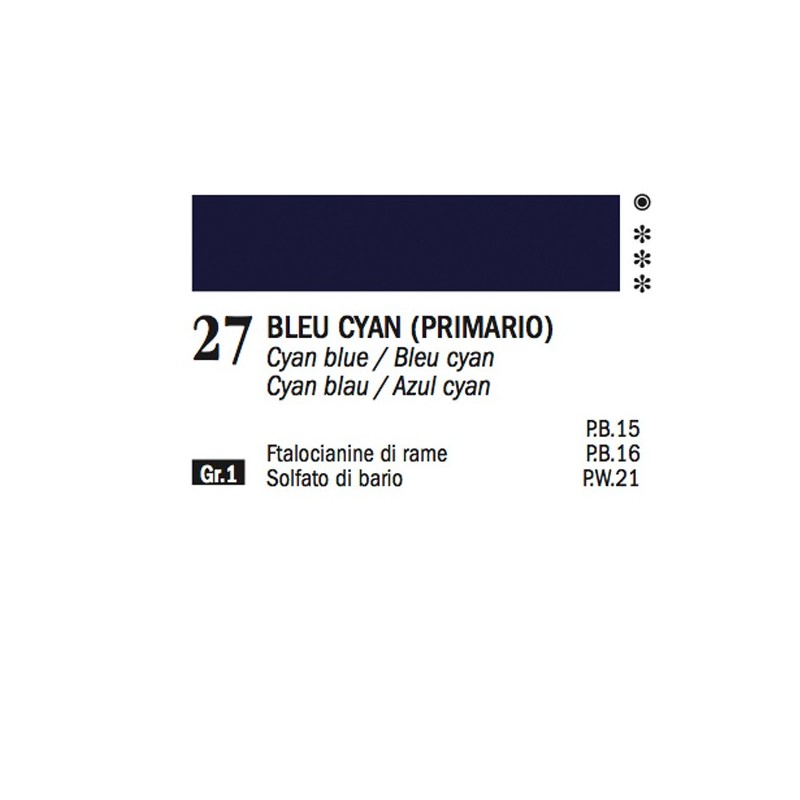 27 - Ferrario Olio Alkyd Blu cyan