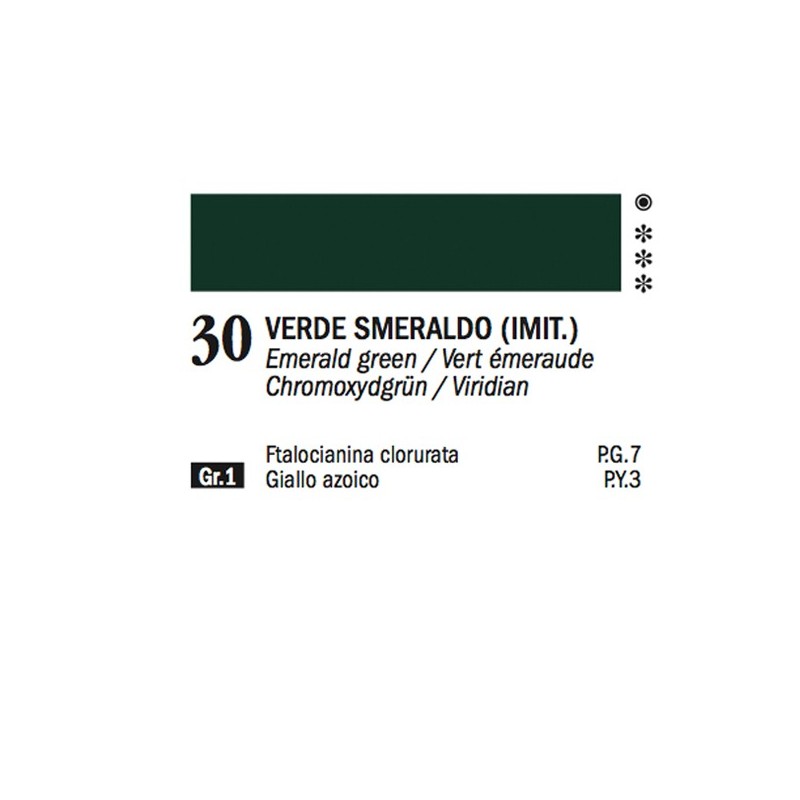 30 - Ferrario Olio Alkyd Verde smeraldo