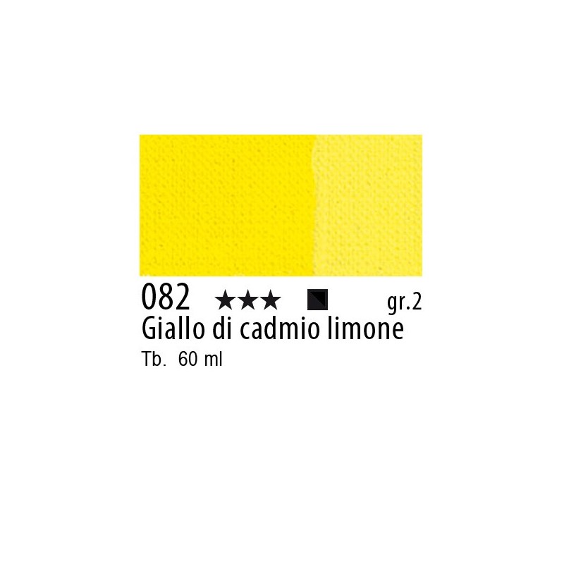082 - Maimeri Brera Acrylic Giallo di cadmio limone