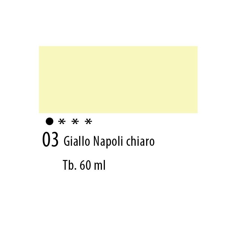 03 - Ferrario Olio Idroil Giallo di Napoli chiaro