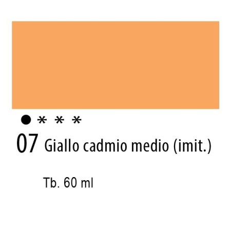 07 - Ferrario Olio Idroil Giallo di cadmio medio