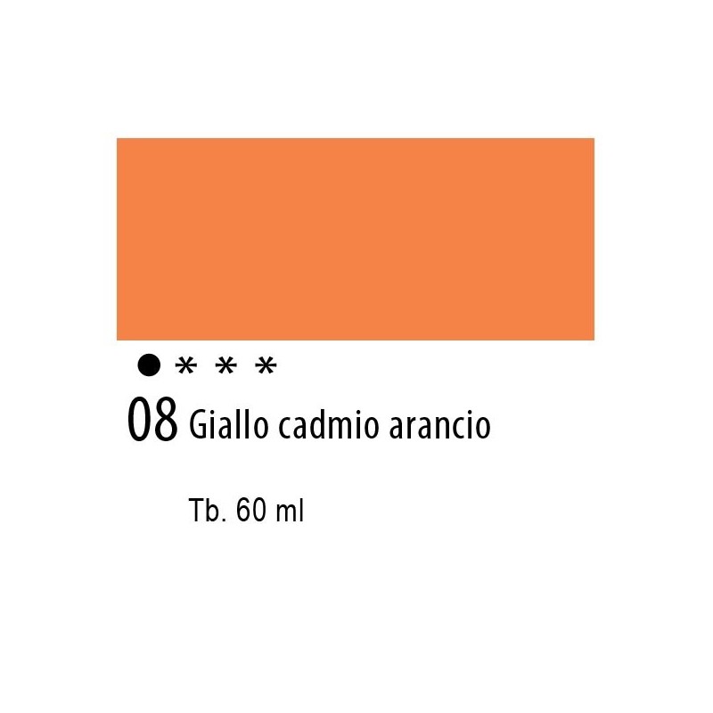08 - Ferrario Olio Idroil Giallo di cadmio arancio